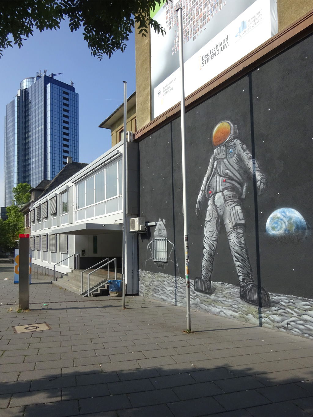Astronaut auf dem Mond